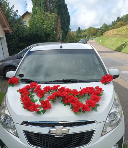 Doppel herz auto schmuck braut - herz,