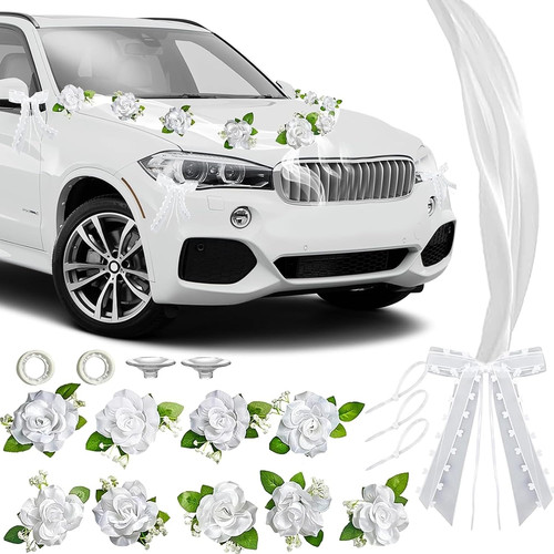 Autoschmuck hochzeit - autoschmuck,