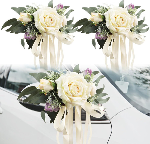 2er set hochzeit autoschmuck - 2er-set, hochzeit-autoschmuck