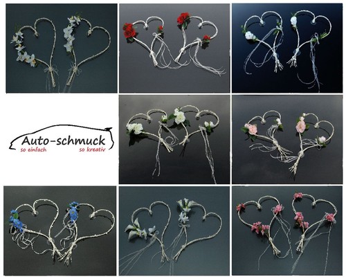 Romantische herzen auto - herzen,